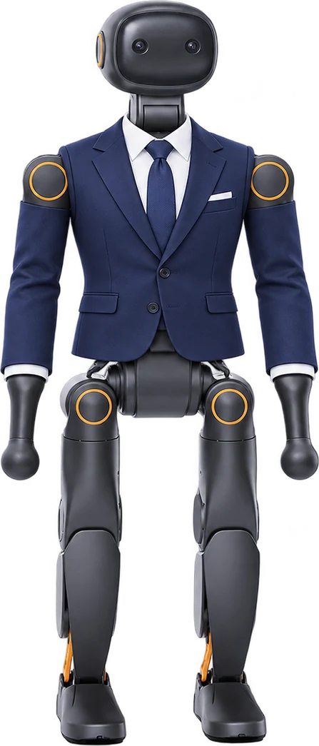 Costume corporate : bleu et cravate